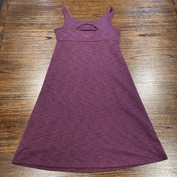 Kuhl Women's Sz XS Sleeveless Performance Dress Heathered Purple Stretch - Picture 4 of 10